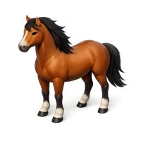 Mustang Horse 3D icon