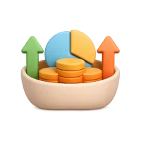 Mutual Fund 3D icon