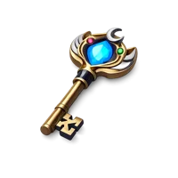 Brown Mystic Key 3D icon