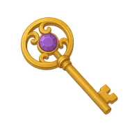 Mystic Key 3D icon