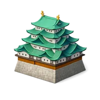 Nagoya Castle 3D icon