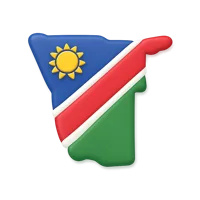 Namibia 3D icon