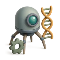 Nanobot 3D icon