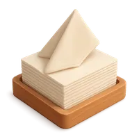 Napkin 3D icon