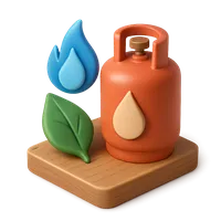 Natural Gas 3D icon