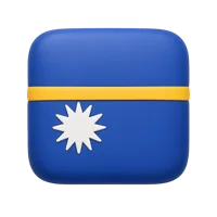 Nauru 3D icon