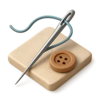 Needle 3D icon