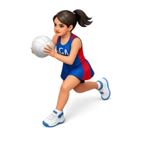 Netball Player 3D icon