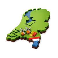 Green Netherlands 3D icon