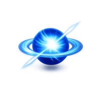 Blue Neutron Star 3D icon
