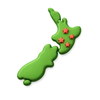 New Zealand 3D icon