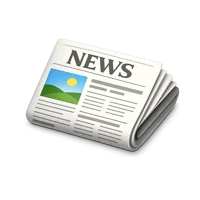 Green Newspaper 3D icon