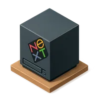 NeXT Computer Cube 3D icon