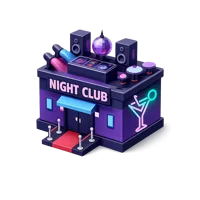 Nightclub 3D icon