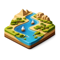 Nile River 3D icon