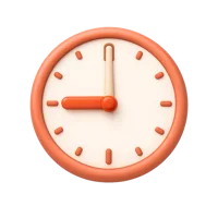 Nine O'Clock 3D icon