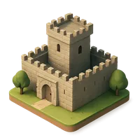 Norman Castle 3D icon