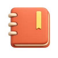 Notebook 3D icon
