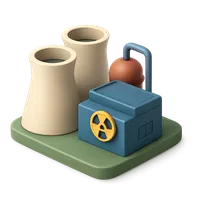 Nuclear Reactor 3D icon