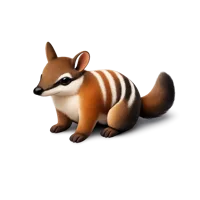 Brown Numbat 3D icon