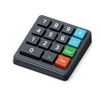 Numeric Keypad 3D icon