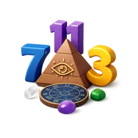 Numerology 3D icon