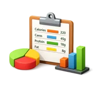 Nutrition Chart 3D icon