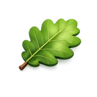 Oak Leaf 3D icon