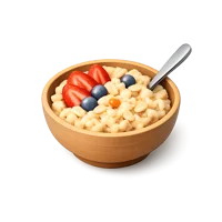 Orange Oatmeal 3D icon