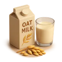 Oat Milk 3D icon