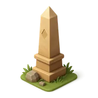 Obelisk 3D icon