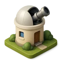 Observatory 3D icon