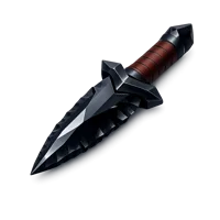 Obsidian Dagger 3D icon