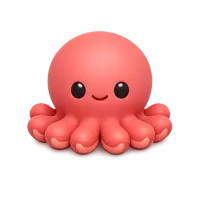 Octopus 3D icon