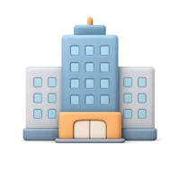 Office Building 3D icon