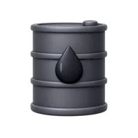 Oil Barrel 3D icon
