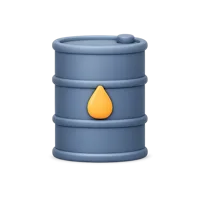 Oil Drum 3D icon
