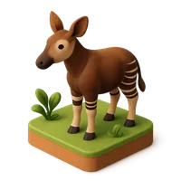 Okapi 3D icon