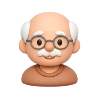 Old Man 3D icon