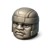 Olmec Head 3D icon