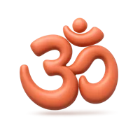 Om Symbol 3D icon