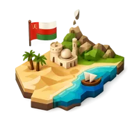 Amber Oman 3D icon