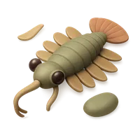 Opabinia 3D icon