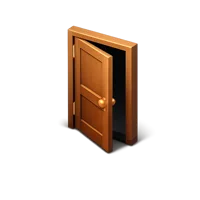 Open Door 3D icon