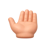 Open Hand 3D icon