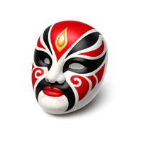Opera Mask 3D icon