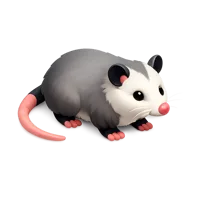 Opossum 3D icon