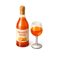 Classic Orange Wine 3D icon