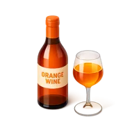 Orange Wine 3D icon