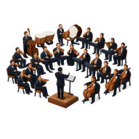Orchestra 3D icon